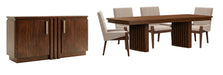 Reena - Extendable Trestle Dining Table Set Magnussen Furniture