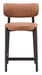 Prairie - Counter Stool (Set of 2) - Brown Zuo Modern