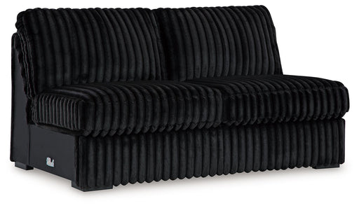 Midnight-Madness - Armless Loveseat - Onyx Signature Design by Ashley®