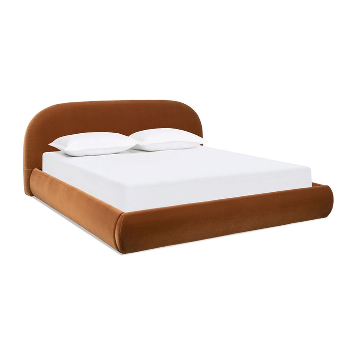 Archie Puffy Grounded - Upholstered Platform Bed Jennifer Taylor Home