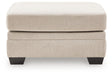 Mandi Point - Oversized Accent Ottoman - Marble Benchcraft®