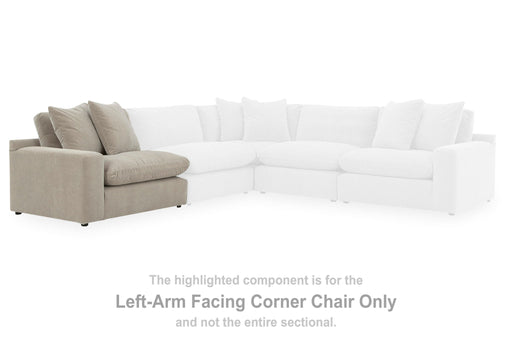 Maxton Heights - LAF Corner Chair - Pebble Benchcraft®