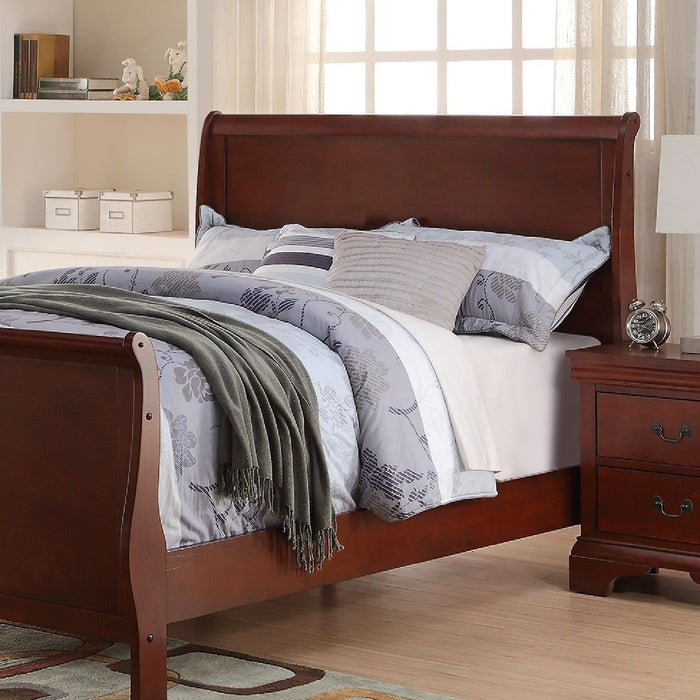 Sleigh Design Bed Home Essentials
