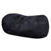 Lara - Cylindrical Bean Bag - Black Home Essentials