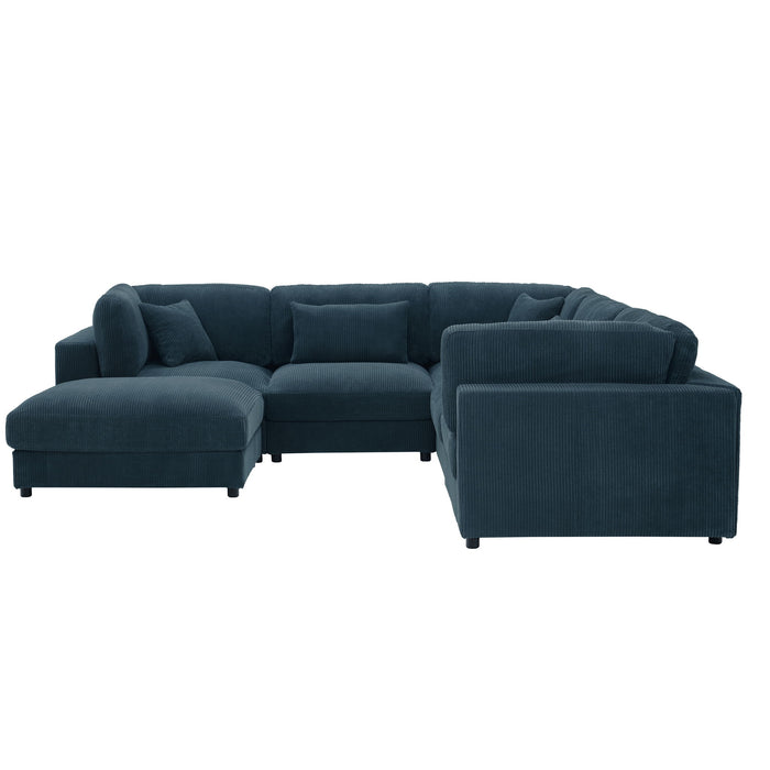Upholstered Modular Sectional & Custom Configuration Home Essentials