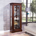 Addy - Curio Cabinet - Cherry ACME