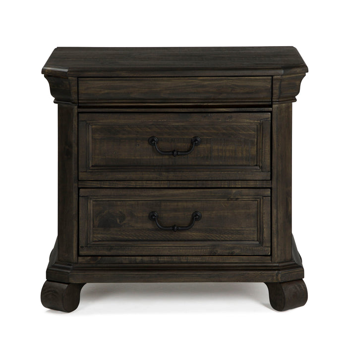 Bellamy - Drawer Nightstand - Peppercorn Magnussen Furniture