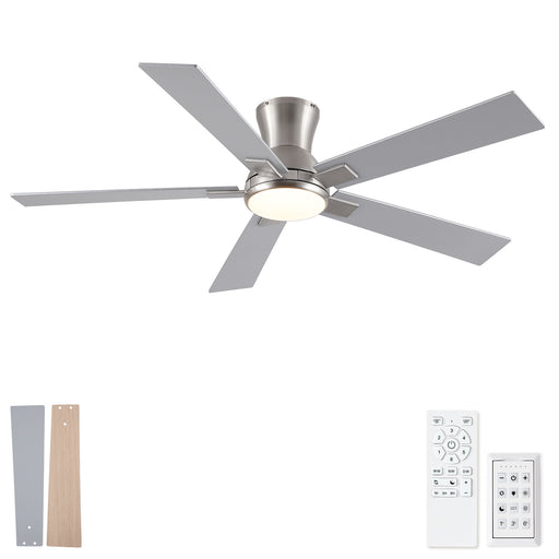 Reversible Quiet Motor Ceiling Fan Light With ABS Blades Daily Nest