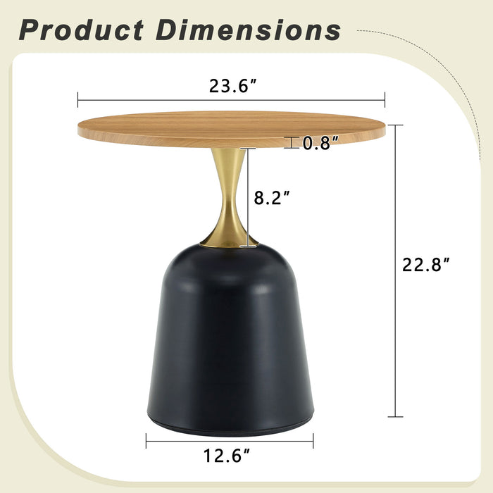 Nordic Circular Coffee Table For Living Room Home Essentials