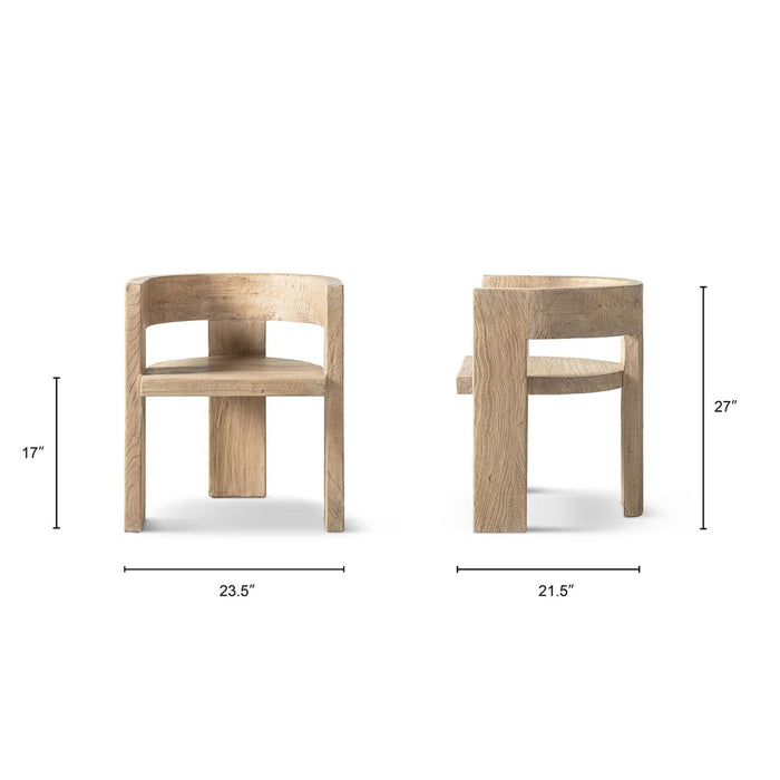 Soren - Accent Curved Dining Chair Jennifer Taylor Home