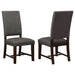 Ayers - Upholstered Side Chair (Set of 2) - Gray Furniture Max
