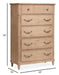 Harmony Heights - Drawer Chest - Belgium Wheat Magnussen Furniture