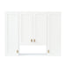 30" Bathroom Cabinet With 5 Adjustable Shelves, Wall Mounted Medicine Cabinet - White Hearth and Haven