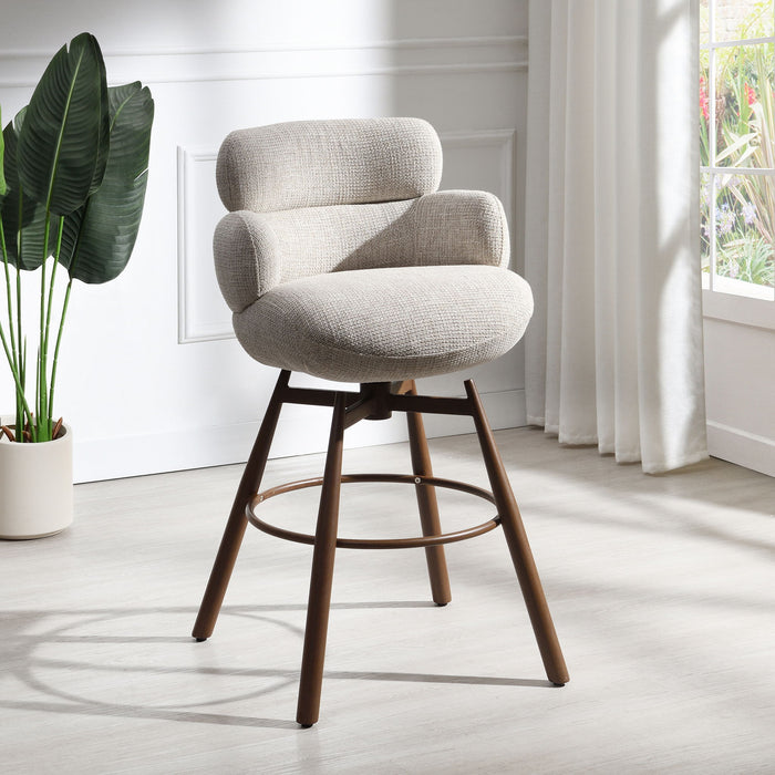 Jena - Bar Chair With Swivel Acme