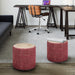 Larissa - Handcrafted Round Braided Pouf Simpli-Home