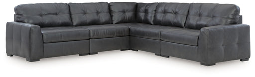 Brindley Pier - 5-Piece Sectional - Fog Signature Design by Ashley®