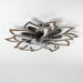 Ceiling Fan With Remote Control And Lights, 6 Speeds, 3 Color Temperatures, Low Profile Flush Mount Daily Nest
