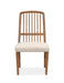 Woodward - Wood Slat Back Side Chair (Set of 2) - Dark Clove / White Magnussen Furniture