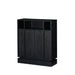 Fluted Sideboard Buffet Cabinet With 2 Doors And Adjustable Shelf, Storage Cabinet For Entryway Home Essentials