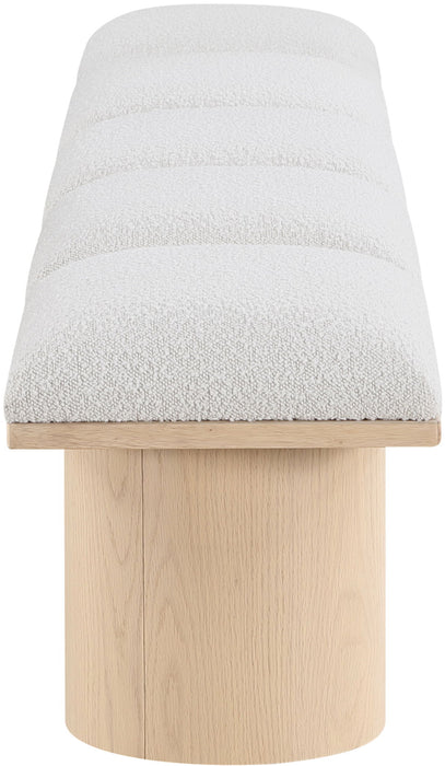Pavilion - 5 Piece Modular Bench With Natural Base Meridian Furniture