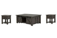 Garrett - Rectangular Lift Top Cocktail Table Set Magnussen Furniture