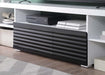 Buck II - TV Stand - White & Black High Gloss ACME