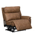 Kyra - RAF Recliner With Power Headrest, Footrest, Massage, Heat - Saddle New Classic