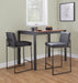 Fuji - Contemporary High Back Barstool Elegant Design Lumi Source