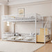 Bunk Bed With Storage Ladder, Compact Design Dreamland