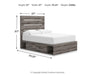 Graystorm - Panel Bed With Storage Signature Design by Ashley®