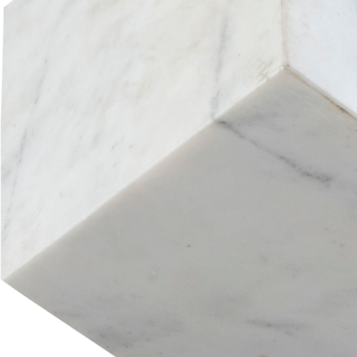 Block - Marble Decorative Cube Meridian Furniture