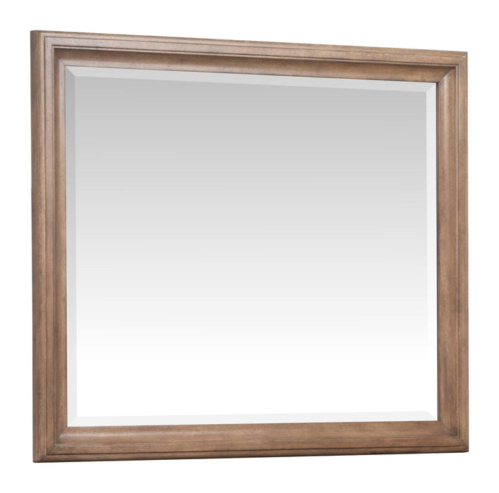 Adler Court - Landscape Mirror - Florentine Walnut Magnussen Furniture