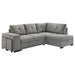 Atkinson - Sleeper Sectional Sofa With Lift Top Chaise - Gray Furniture Max