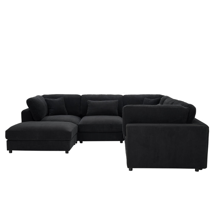 Upholstered Modular Sectional & Custom Configuration Home Essentials