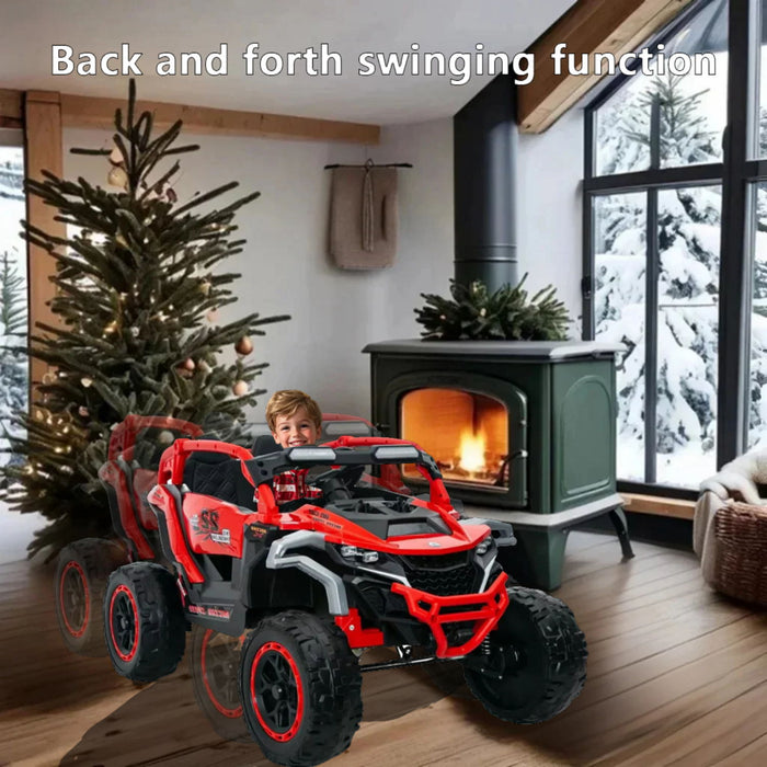 Ride On Kids Electric Truck With Remote Control, Front & Rear Suspension Daily Nest