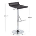 Mirage Ale - Contemporary Adjustable Bar Stool Lumi Source