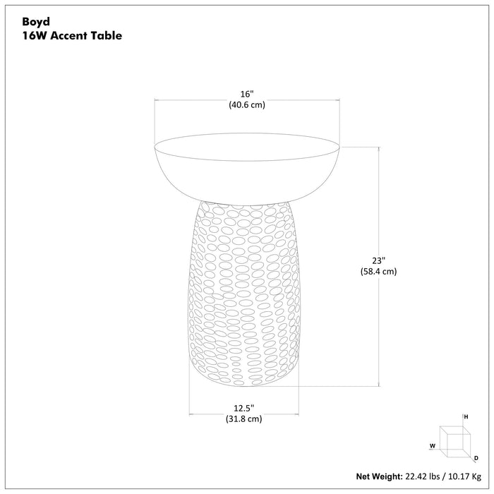 Boyd - Handcrafted Accent Table Simpli-Home