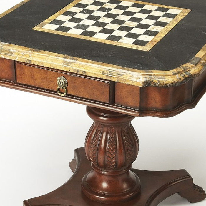 Game Table - Fossil Stone