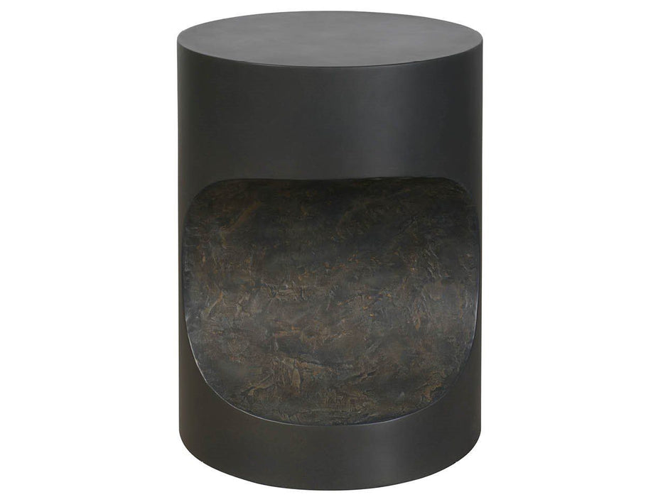 Modern - Concrete Side Table - Black