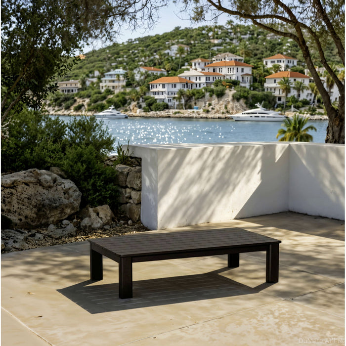 Verona - Coffee Table - Dark Espresso / Gray Home Essentials