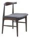 Tuzka - Dining Chair (Set of 2) - Gray / Espresso Zuo Modern