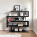 Buck II - Clear Glass, Chrome High Gloss Writing Desk With Shelf Urban Nest