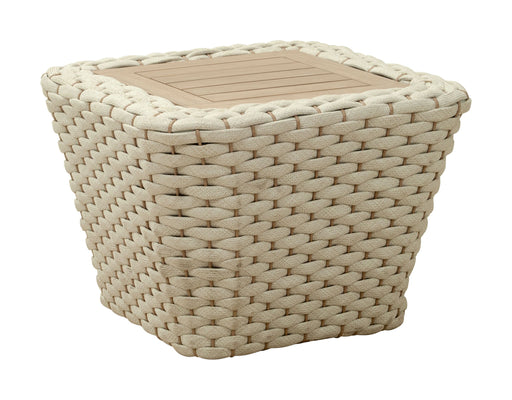 Antul - Outdoor Coffee Table - White / Natural Zuo Modern