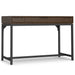 Banting - Small Desk - Walnut Brown Simpli-Home