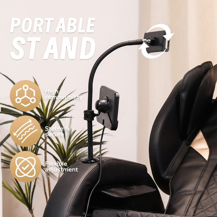 Automatic Massage Chair Recliner With Zero Gravity And Full Body Air Pressure - Black Home Essentials