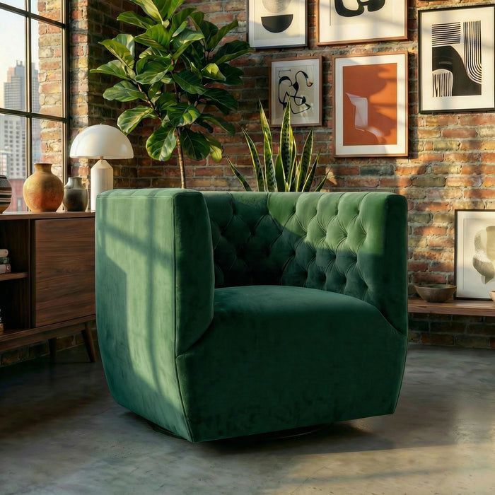 Delaney - Ergonomic Design Swivel Chair Ashcroft Furniture