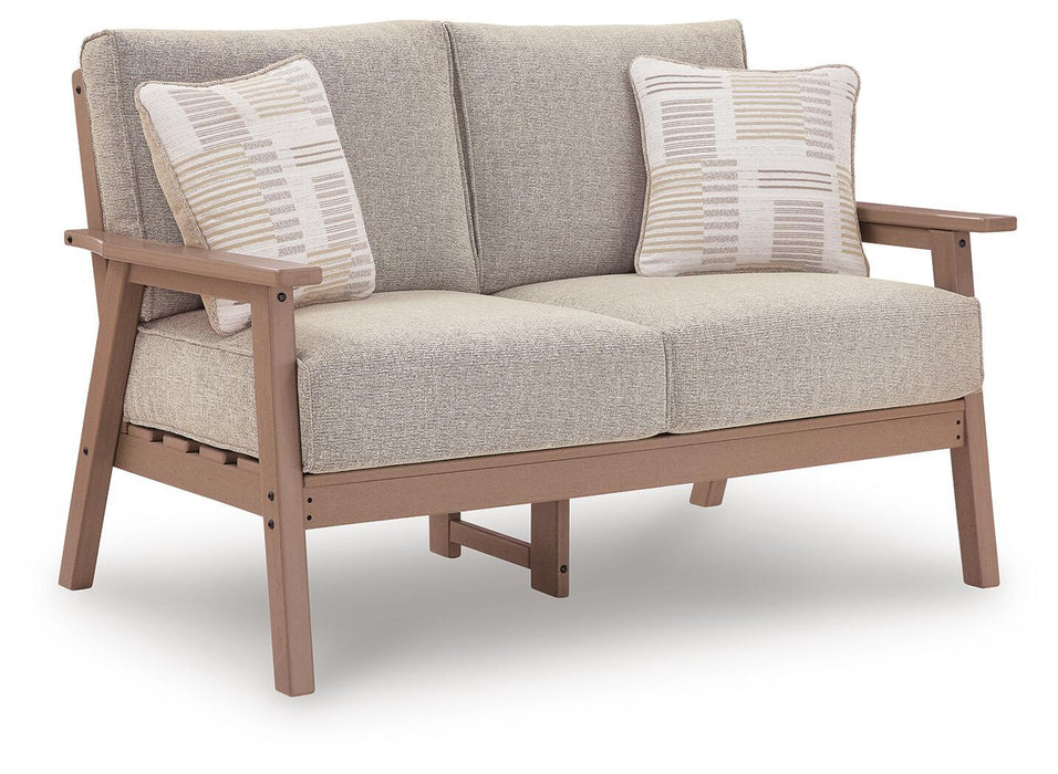 Grover Beach - Loveseat With Cushion - Driftwood Signature Design by Ashley®