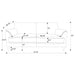 Dania - Sofa With Tufted Arms - Rust Furniture Max
