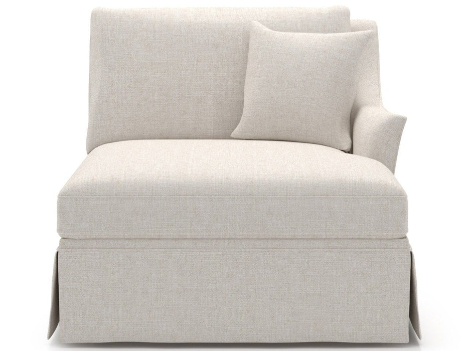 Henri - Skirted Chaise RAF, Special Order - White Universal Furniture