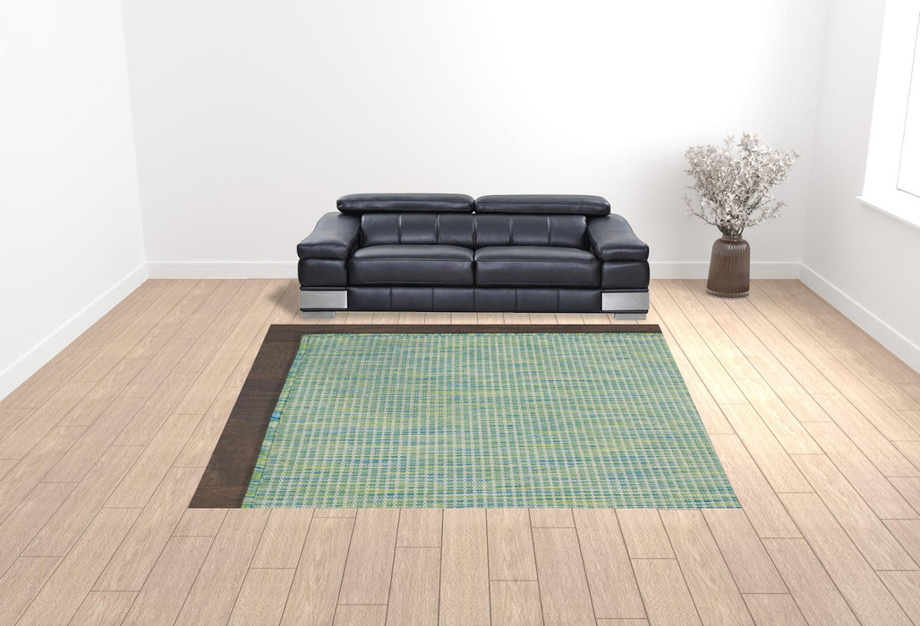 9' X 12' Power Loom Area Rug - Blue